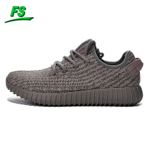 Chaussures de sport supérieures Flyknit, chaussures de course sport hotselling, chaussures de sport en tissu mesh